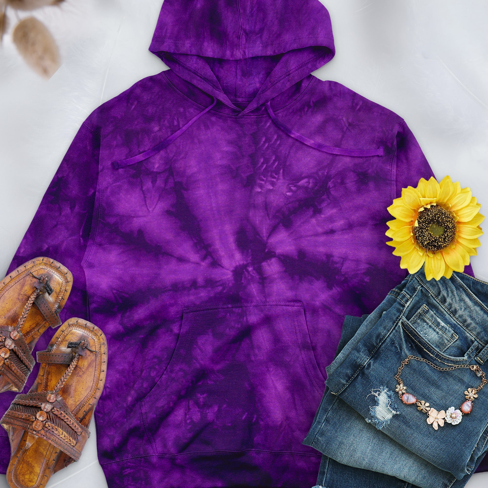 Spider Purple Hoodie