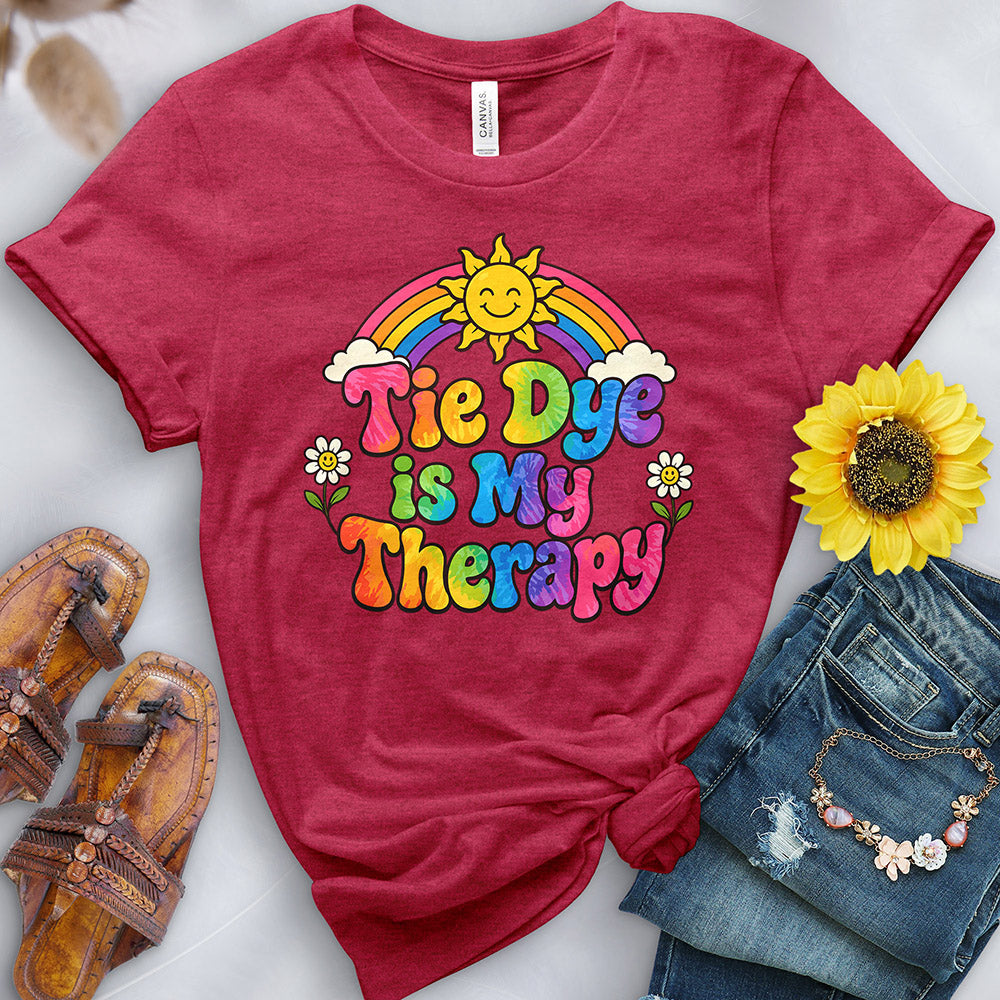 Tie Dye is My Therapy Tee
