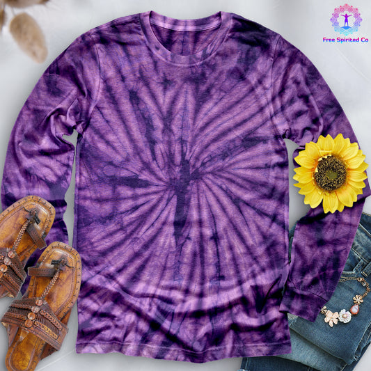 Purple Spider Hand Dyed Long Sleeve