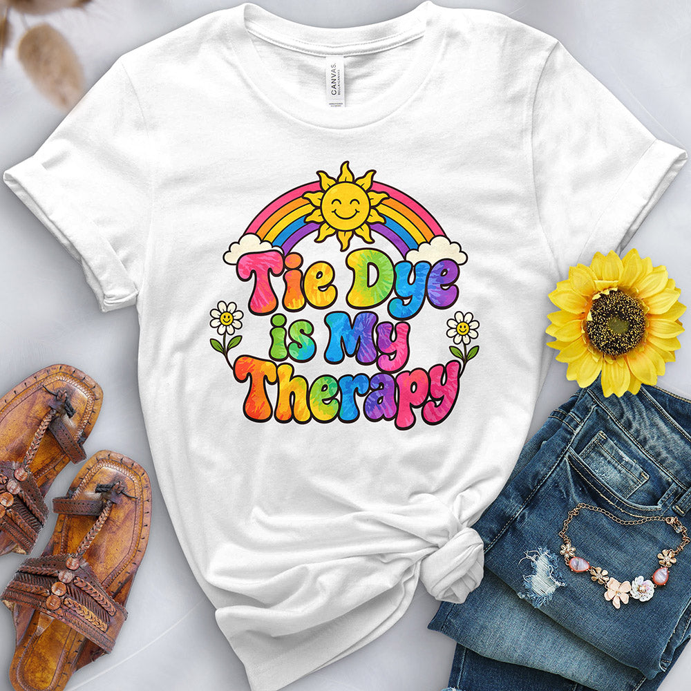 Tie Dye is My Therapy Tee