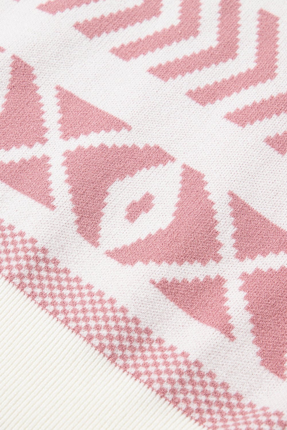 Alexandra abstract Print Pullover Sweater by Threaded Pear - Free Spirited