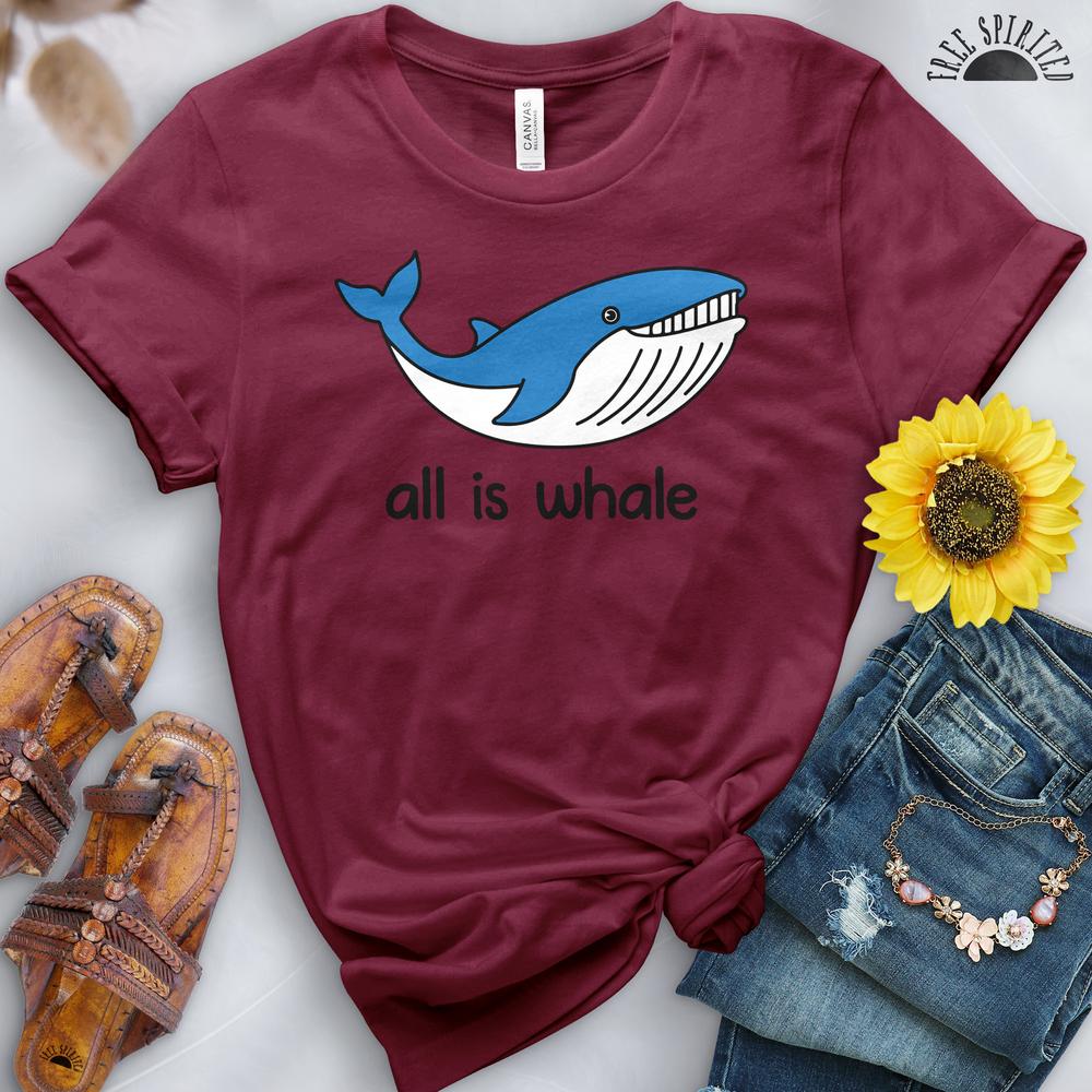 All is Whale Tee - Free Spirited