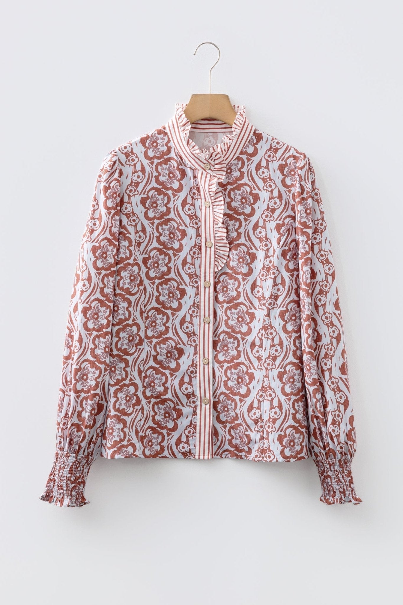 Amanda Long Sleeve Shirt Long Sleeve Top by Threaded Pear - Free Spirited