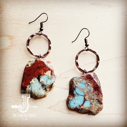 Aqua Terra Chunky Earrings 215r - Free Spirited