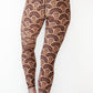 Art Deco Printed Yoga Leggings - Free Spirited