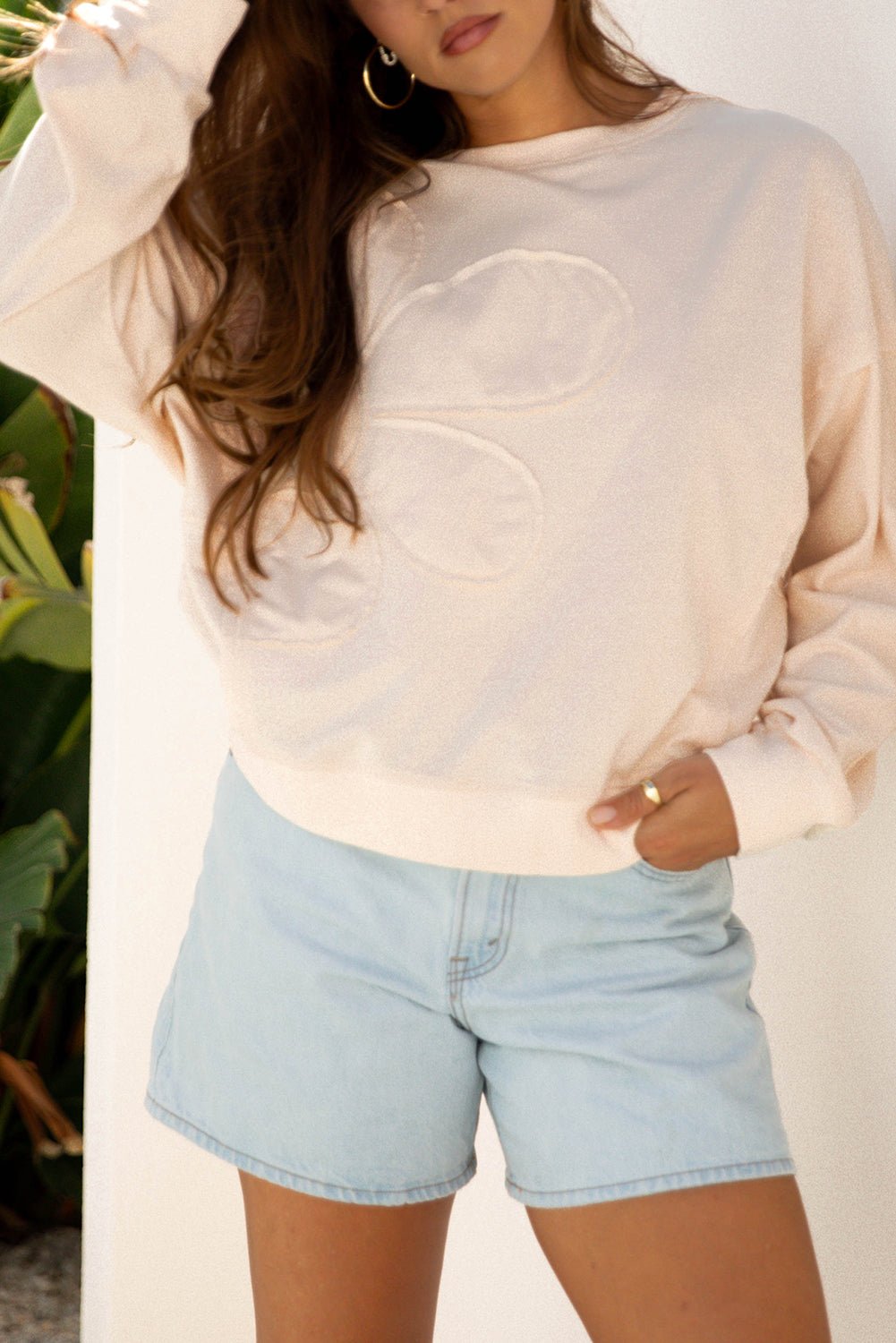 Avery Drop Shoulder Casual Top by Threaded Pear - Free Spirited