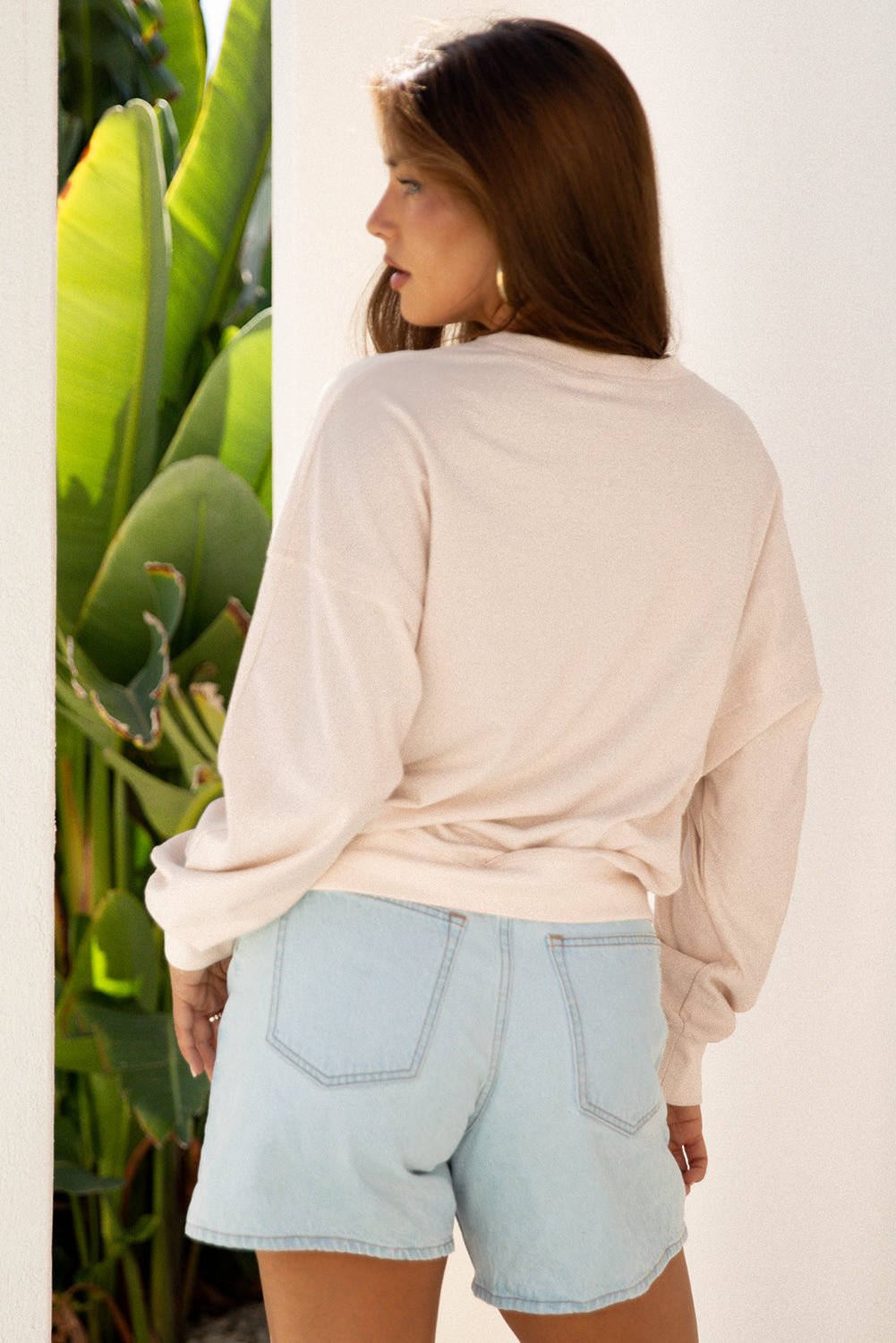 Avery Drop Shoulder Casual Top by Threaded Pear - Free Spirited