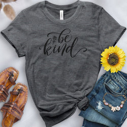 Be Kind Cursive Tee - Free Spirited