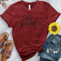 Be Kind Cursive Tee - Free Spirited