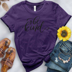 Be Kind Cursive Tee - Free Spirited