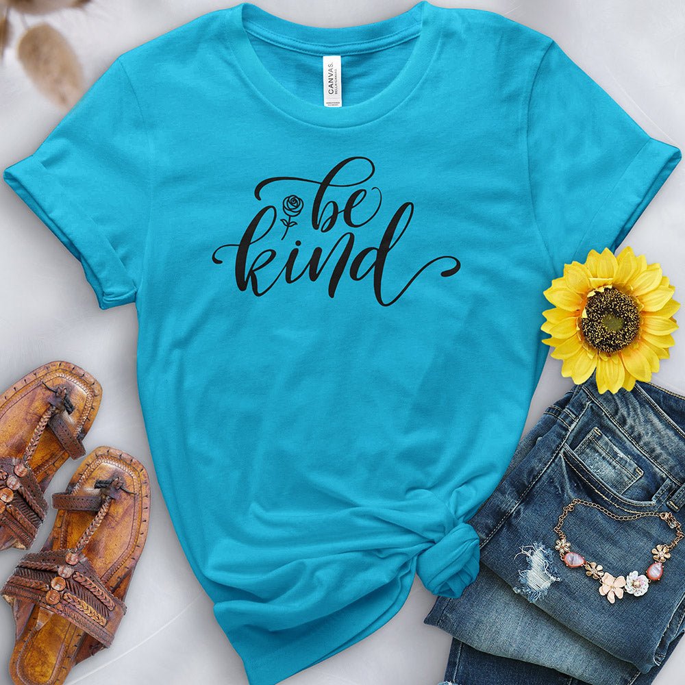 Be Kind Cursive Tee - Free Spirited