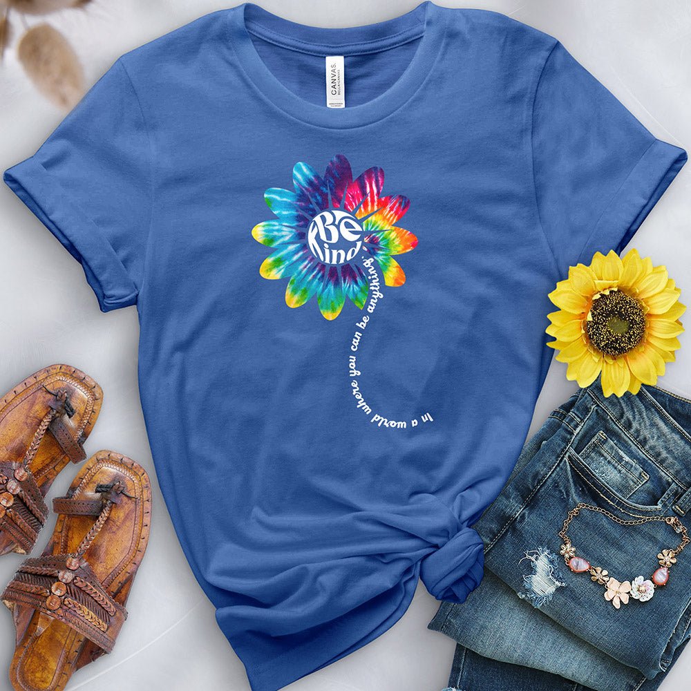 Be Kind Sunflower Tee - Free Spirited