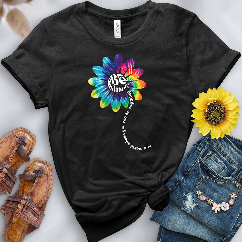 Be Kind Sunflower Tee - Free Spirited