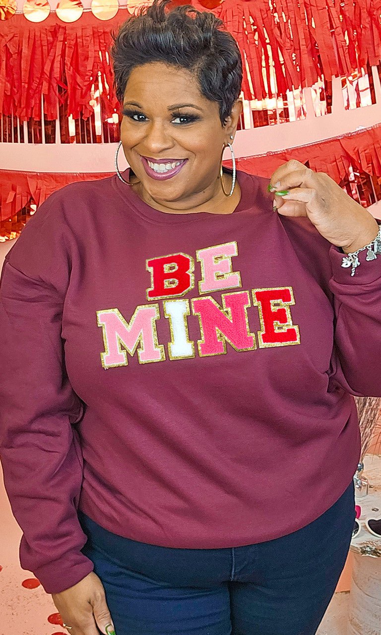 Be Mine Ideal Chenille Sweatshirt - Free Spirited