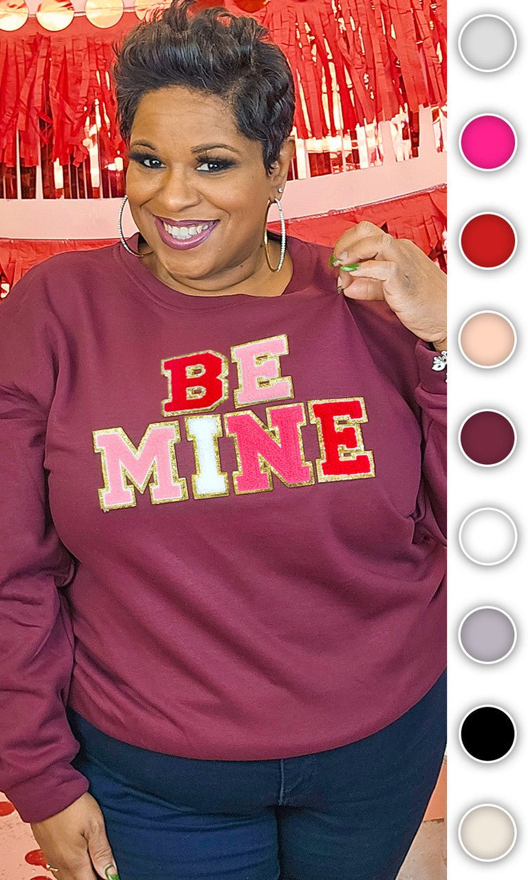 Be Mine Ideal Chenille Sweatshirt - Free Spirited