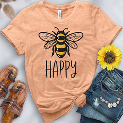 Bee Happy Tee - Free Spirited