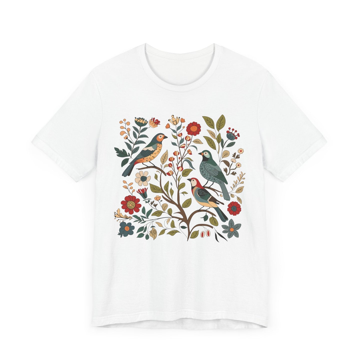 Birds in the Flowers Tee - Free Spirited