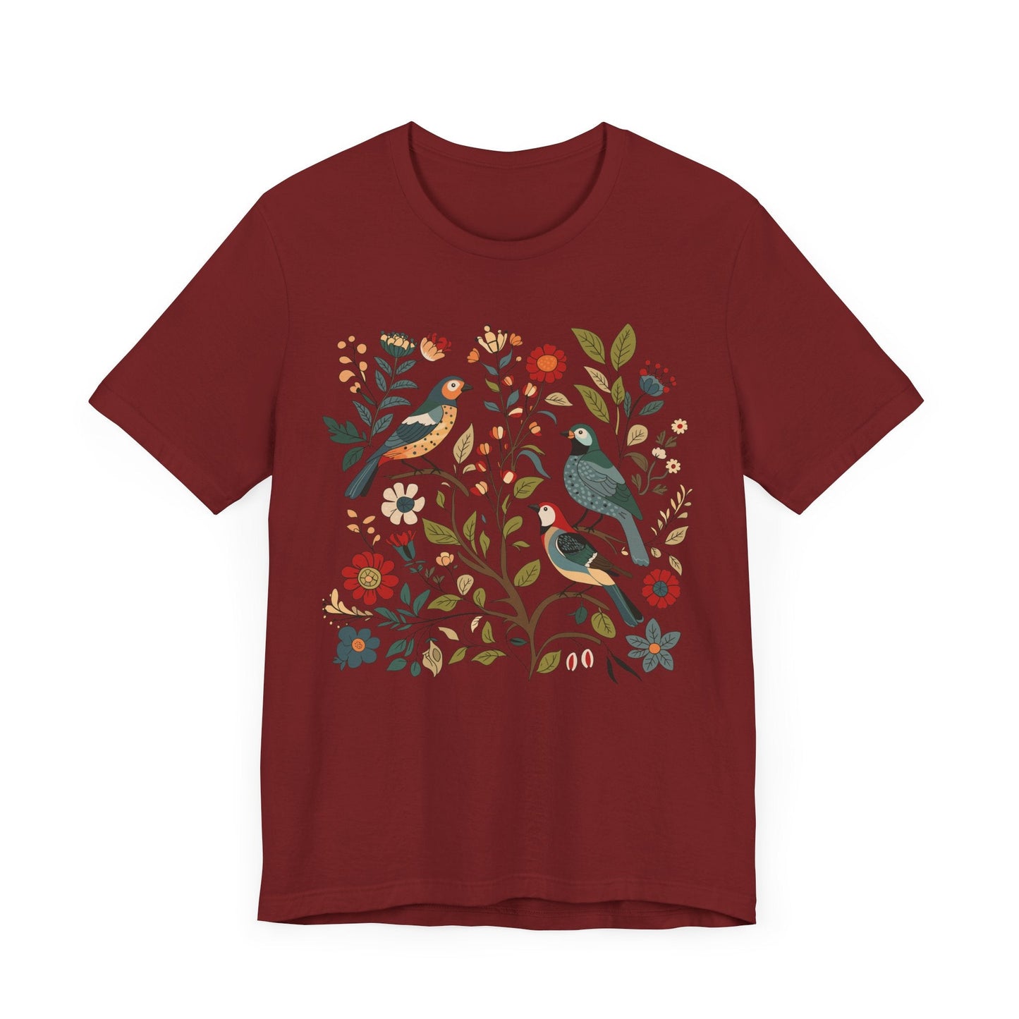 Birds in the Flowers Tee - Free Spirited