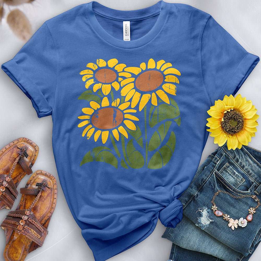 Blooming Sunflowers Tee - Free Spirited