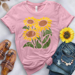 Blooming Sunflowers Tee - Free Spirited