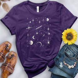 Bohemian Galaxy Tee - Free Spirited