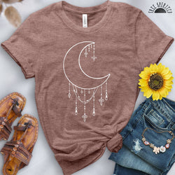 Boho Moon Tee - Free Spirited