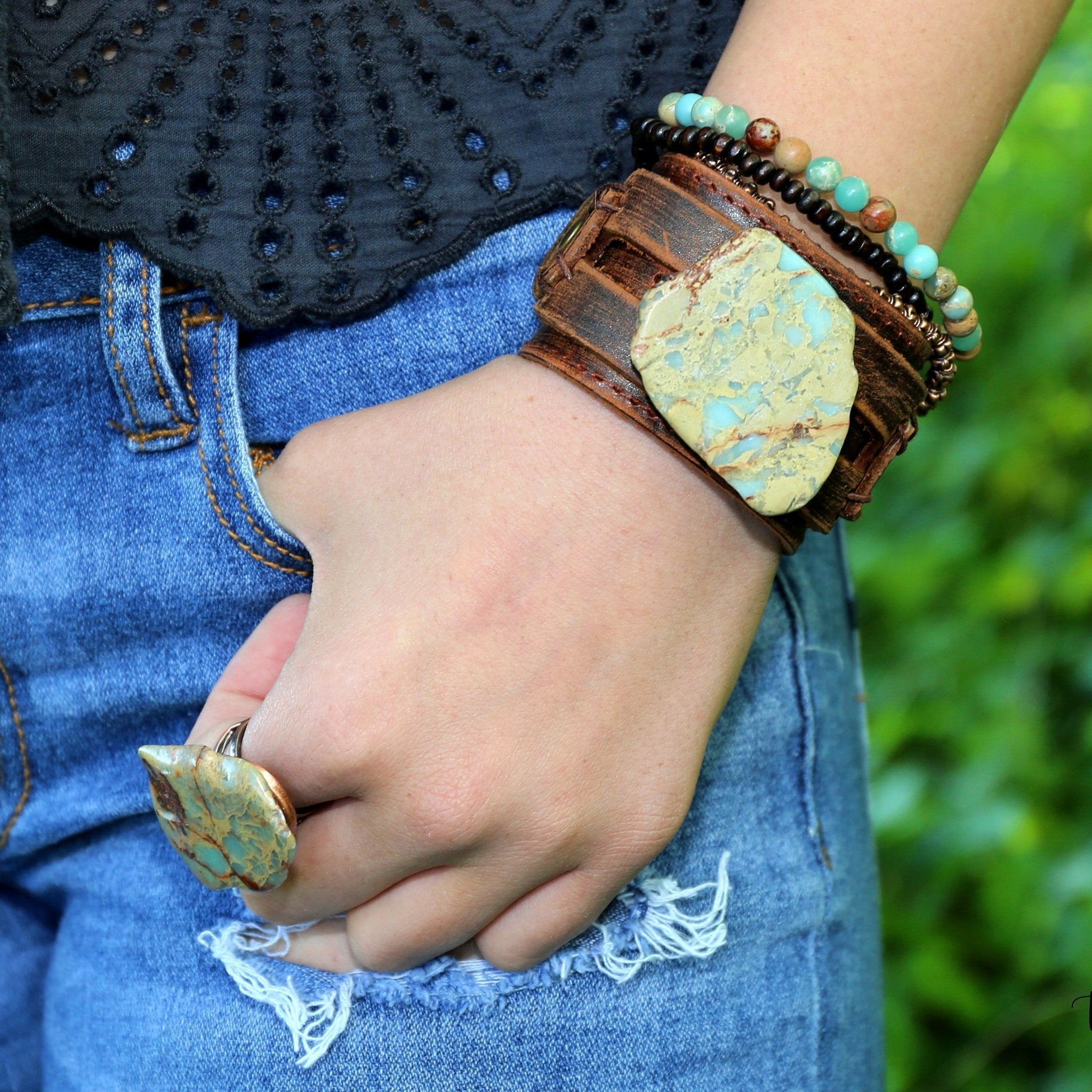 Bracelet Bar - Aqua Terra 800f* - Free Spirited