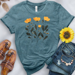 Budding Flowers Tee - Free Spirited