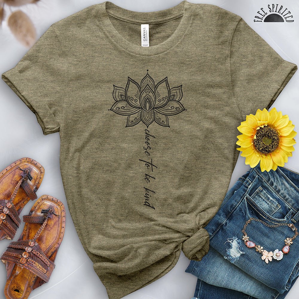 Choose to Be Kind Tee - Free Spirited