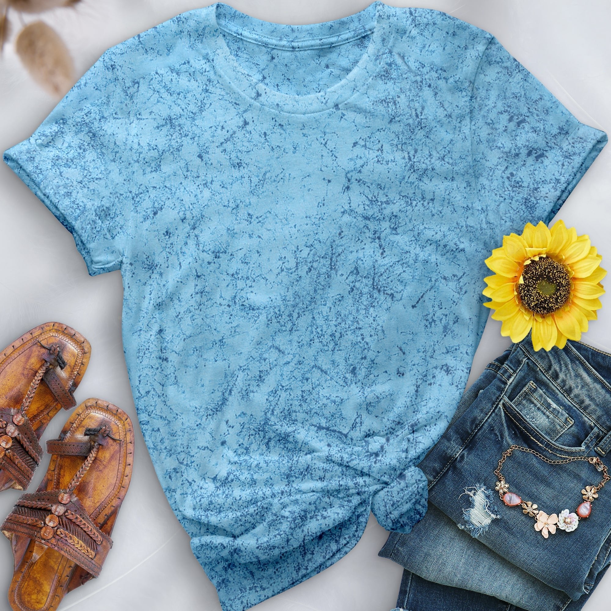 Color Crush Artic Hand-Dyed Comfort Shirt - Free Spirited