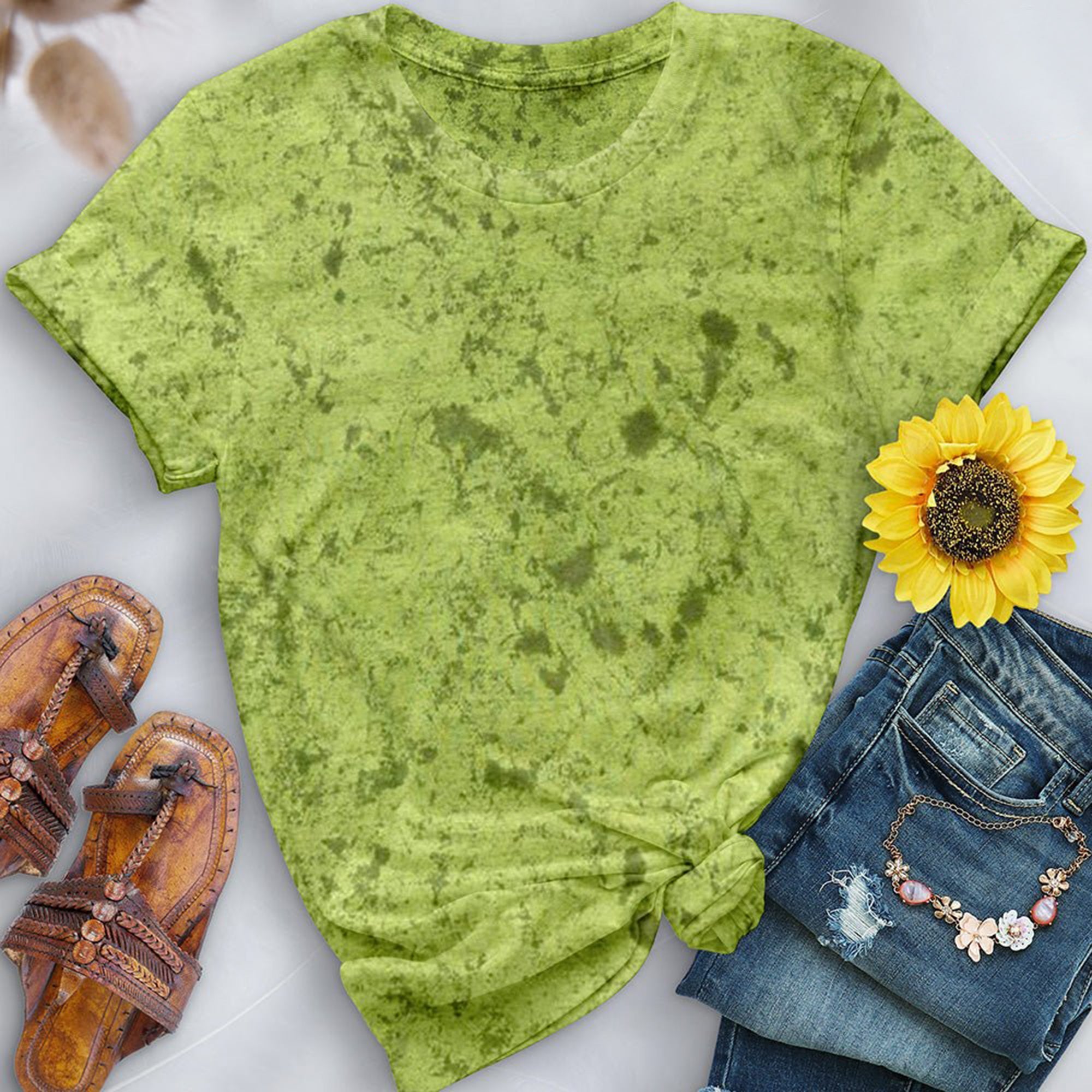Color Crush Turtle Premium Hand-Dyed Comfort Shirt - Free Spirited