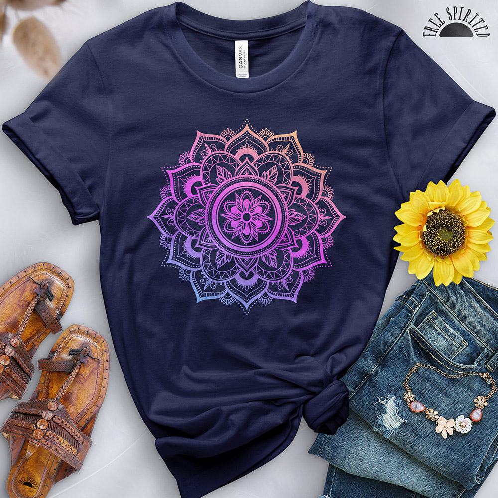 Colorful Mandala Tee - Free Spirited