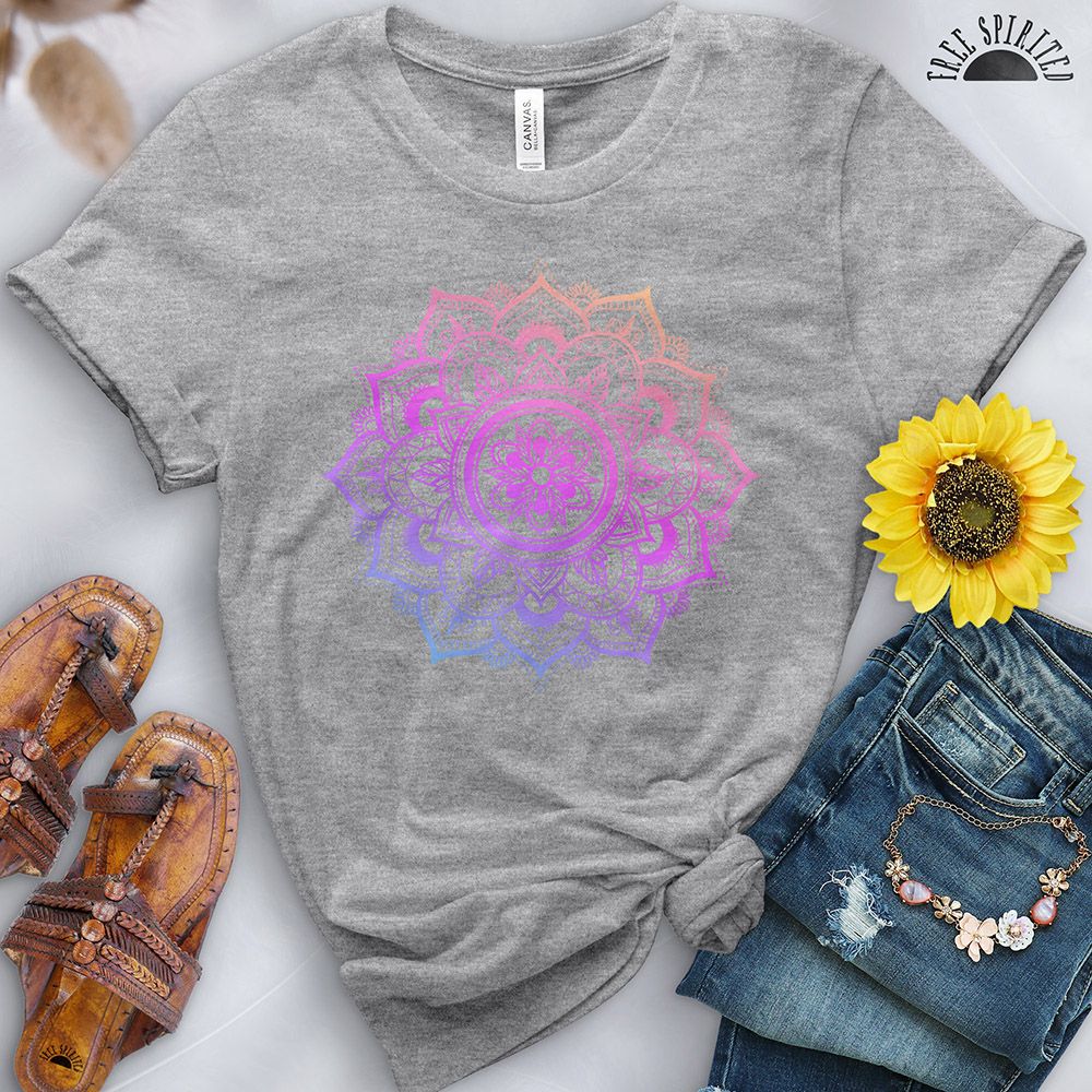 Colorful Mandala Tee - Free Spirited