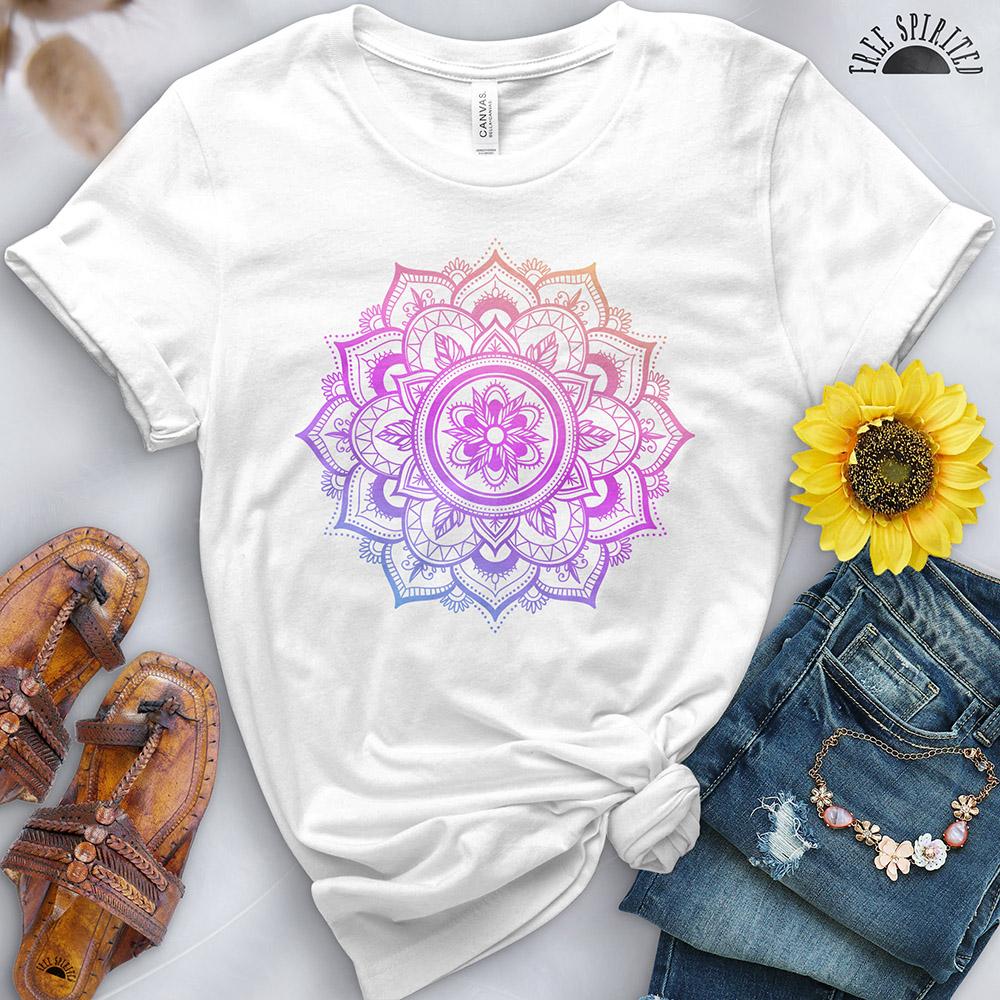 Colorful Mandala Tee - Free Spirited