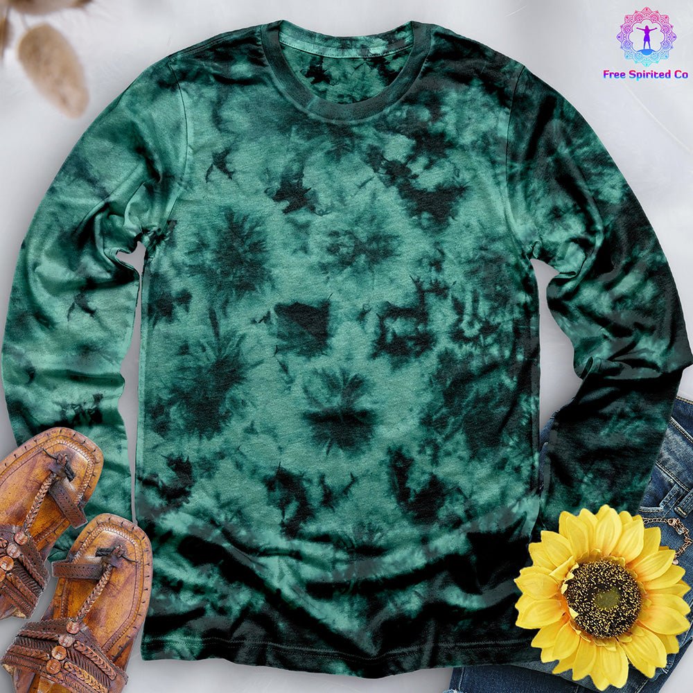 Crystal Jade Hand Dyed Long Sleeve - Free Spirited