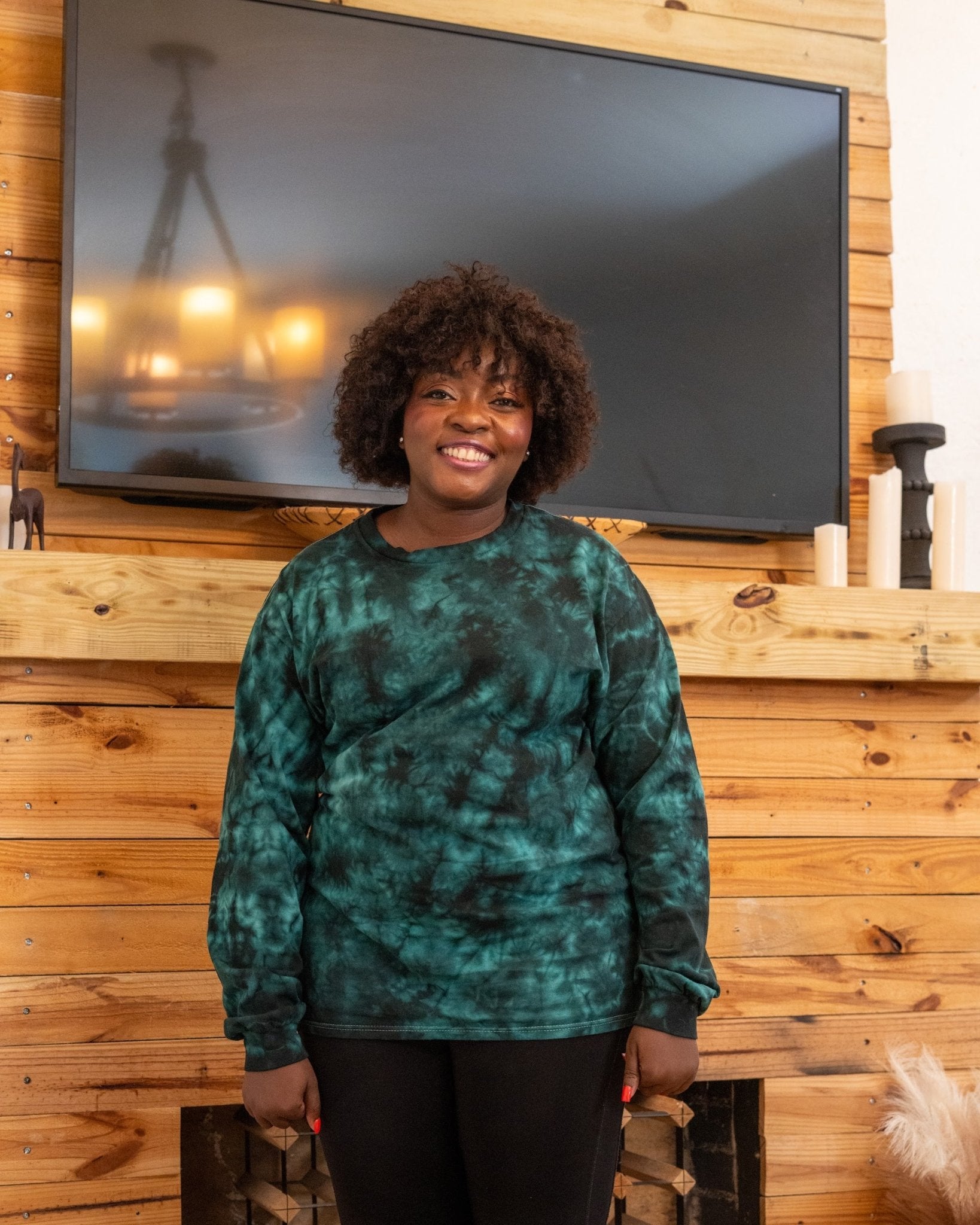 Crystal Jade Hand Dyed Long Sleeve - Free Spirited