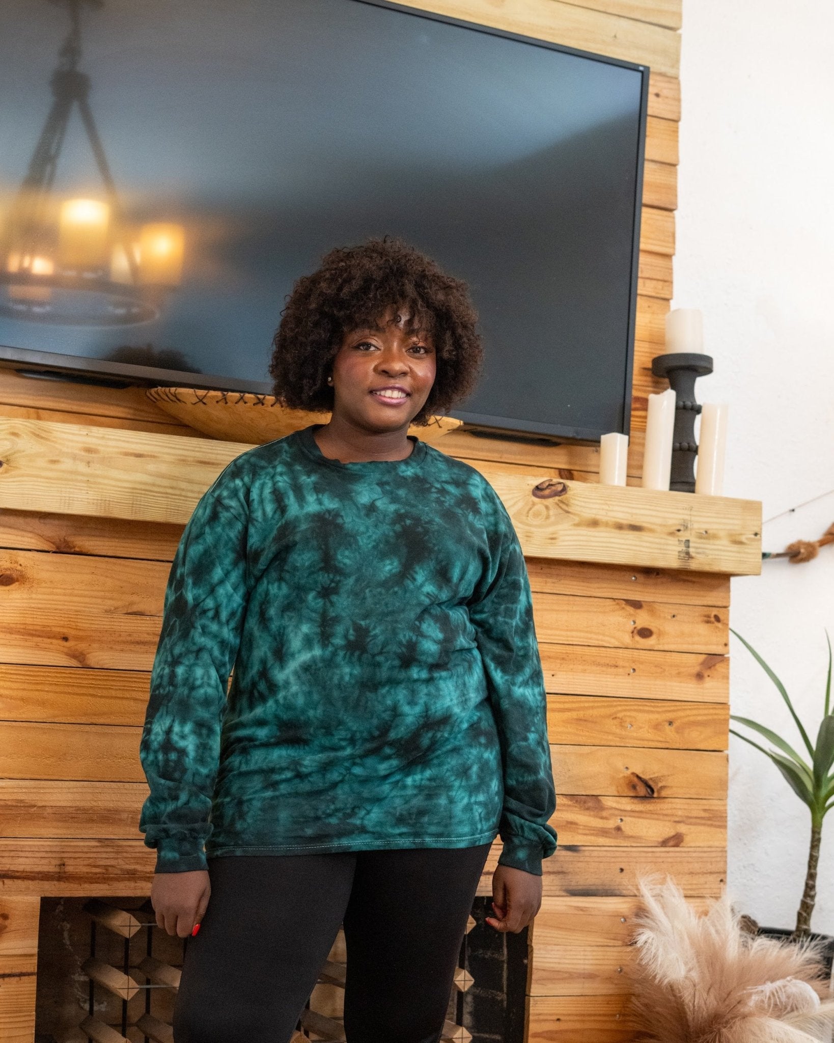 Crystal Jade Hand Dyed Long Sleeve - Free Spirited