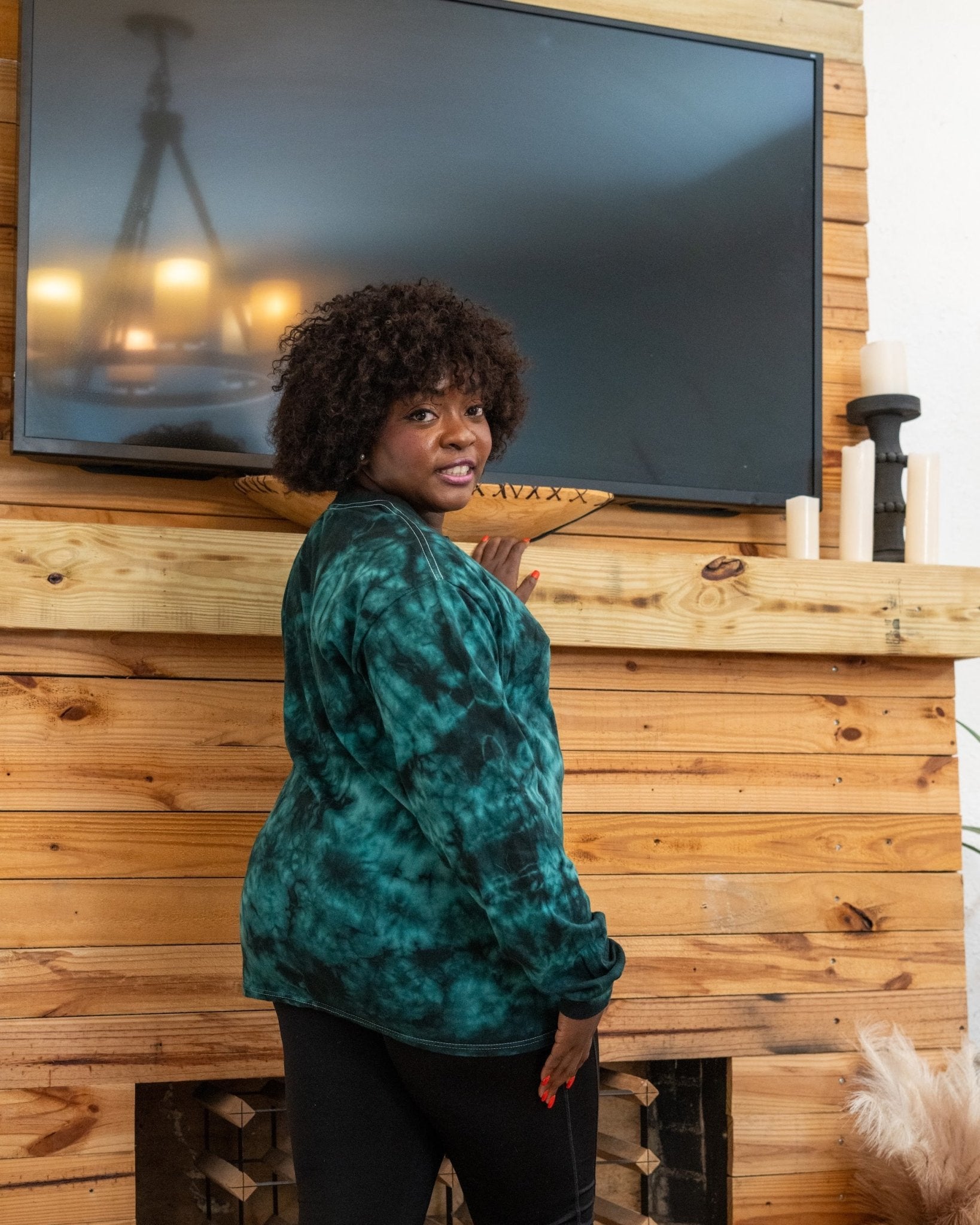 Crystal Jade Hand Dyed Long Sleeve - Free Spirited