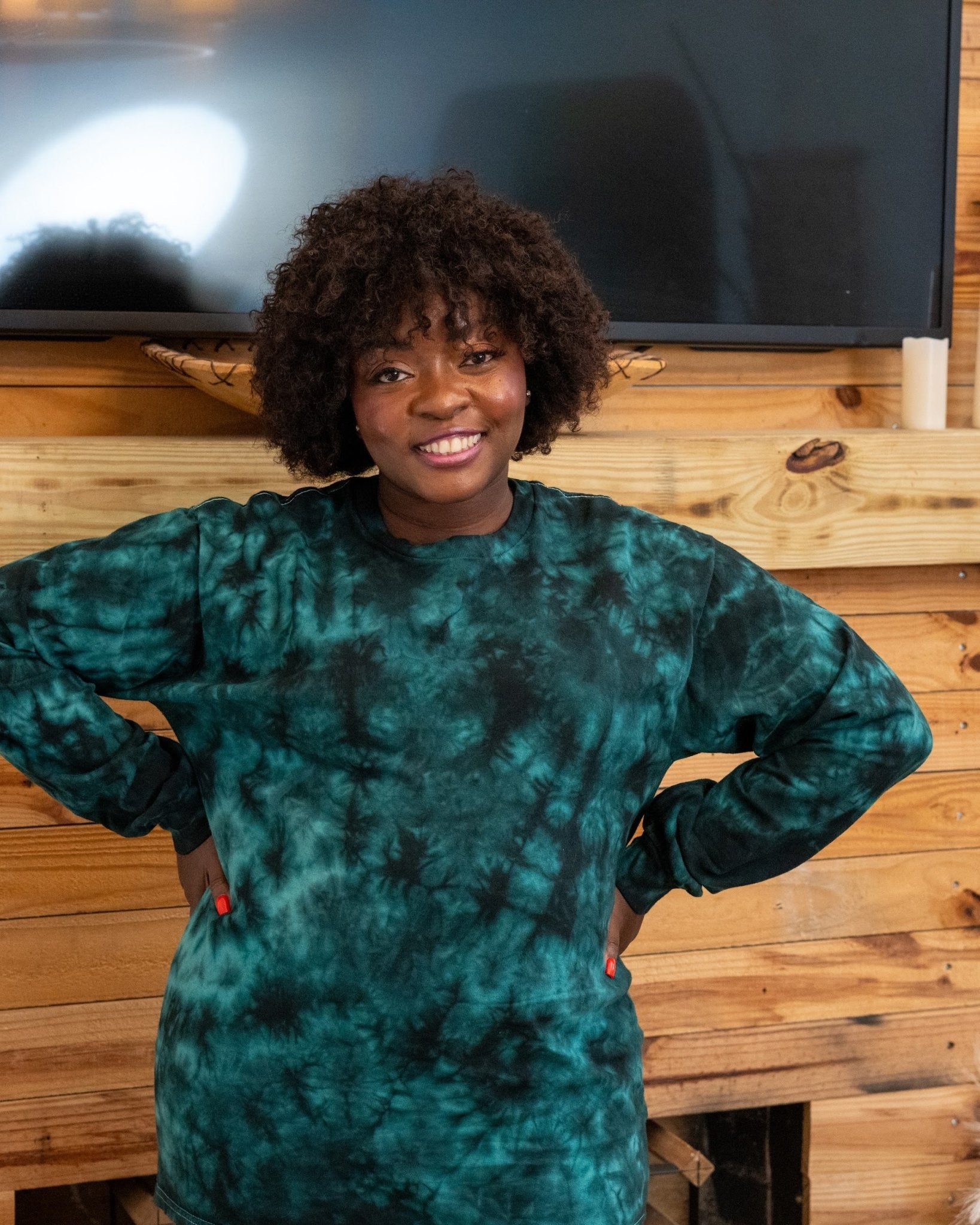 Crystal Jade Hand Dyed Long Sleeve - Free Spirited