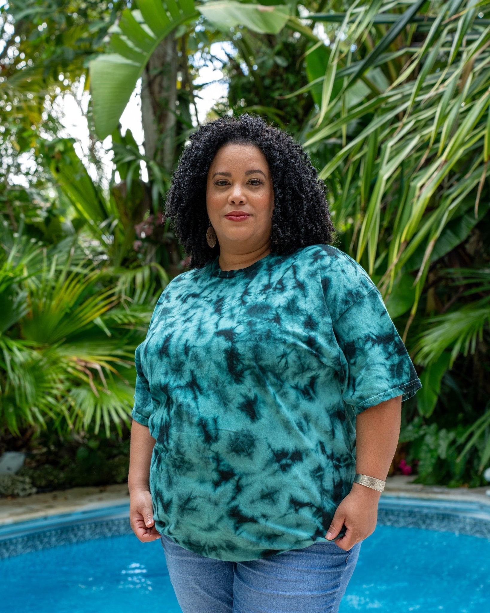 Crystal Jade Premium Hand-Dyed Comfort Shirt - Free Spirited