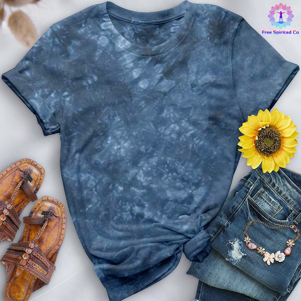 Crystal Navy Premium Hand - Dyed Comfort Shirt - Free Spirited