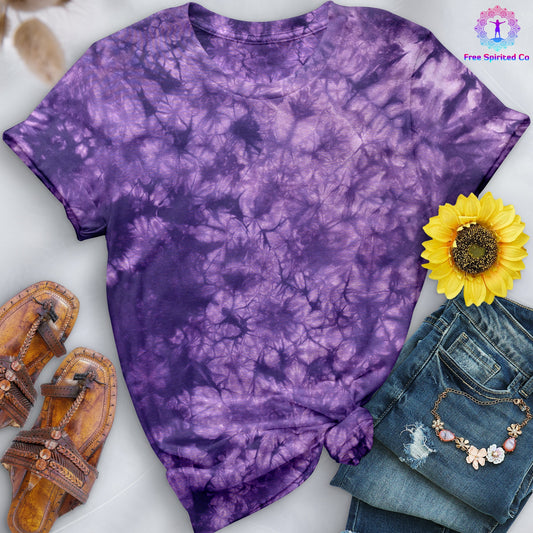 Crystal Purple Premium Hand-Dyed Comfort Shirt - Free Spirited