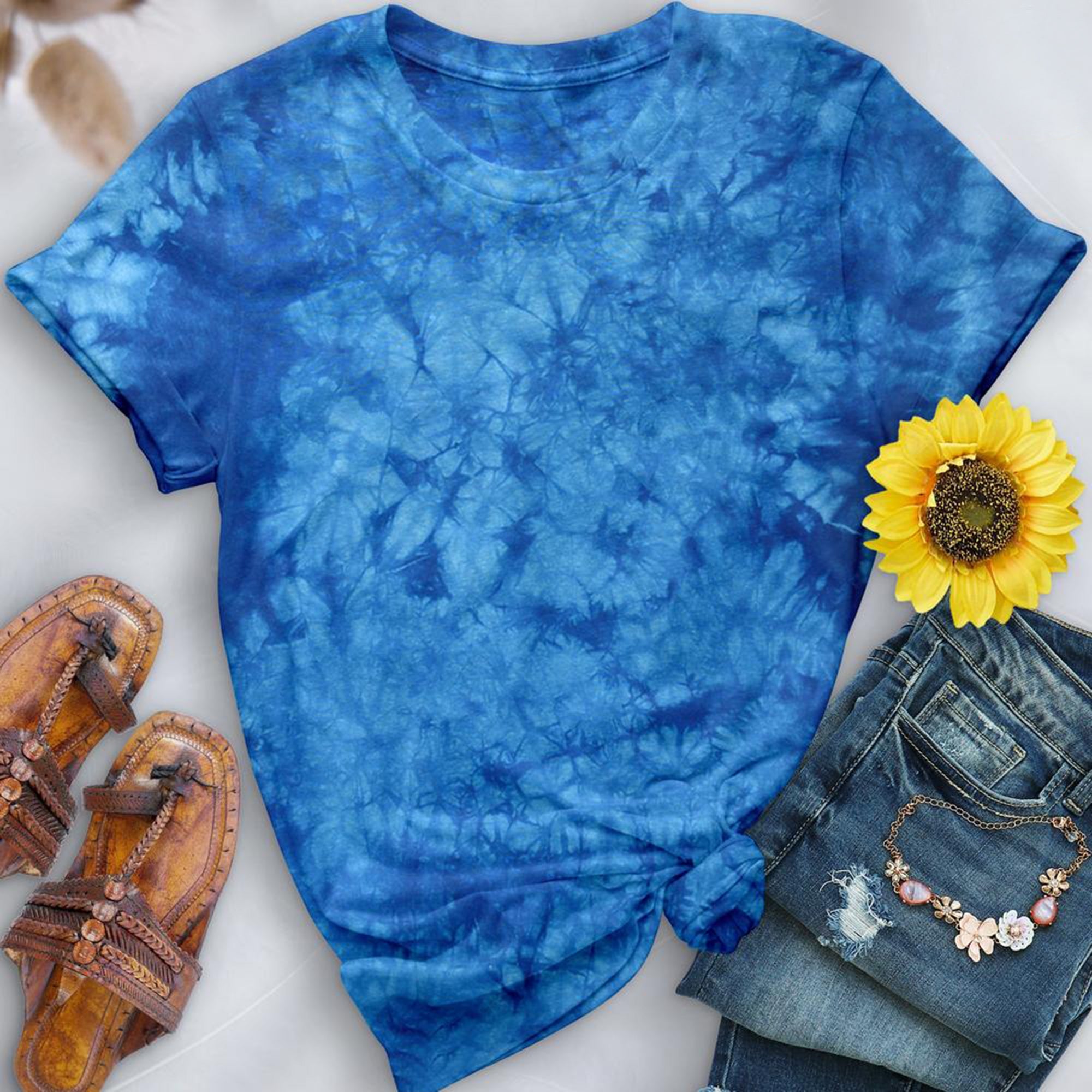 Crystal Royal Premium Hand-Dyed Comfort Shirt - Free Spirited