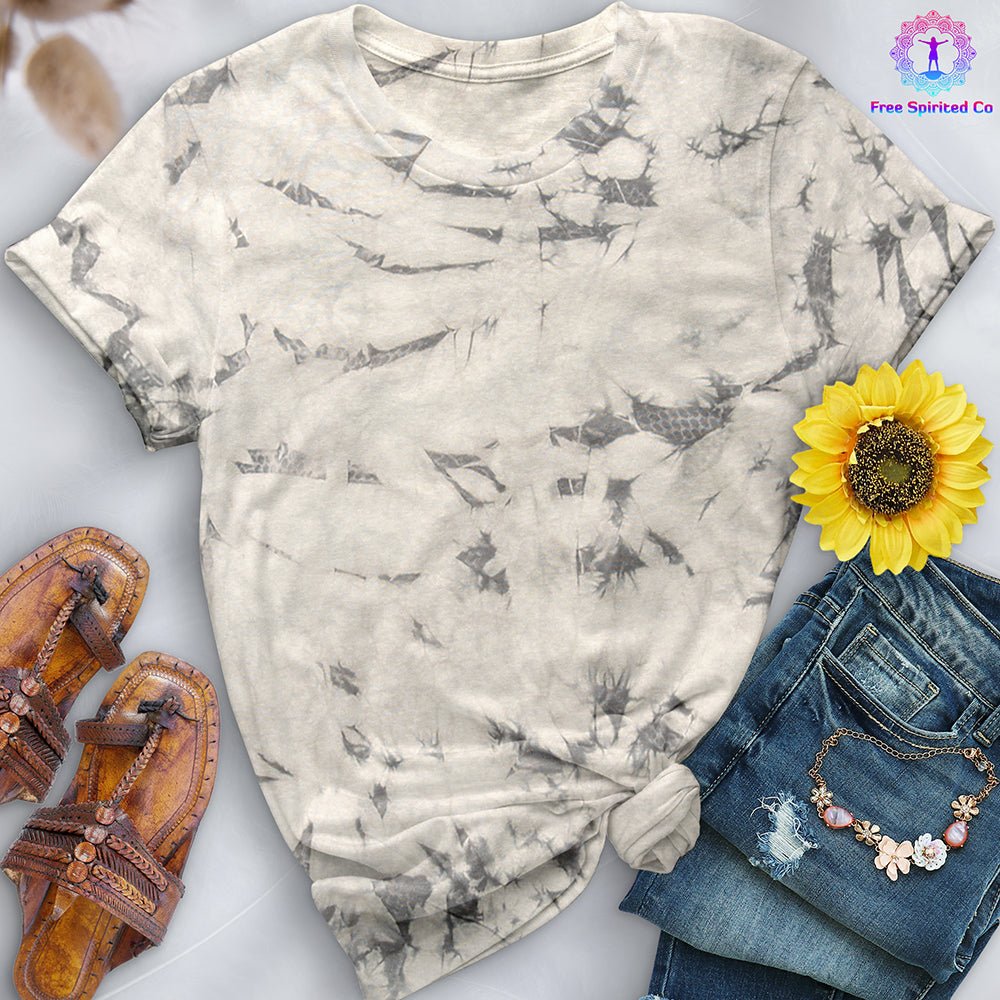 Crystal Silver Premium Hand - Dyed Comfort Shirt - Free Spirited