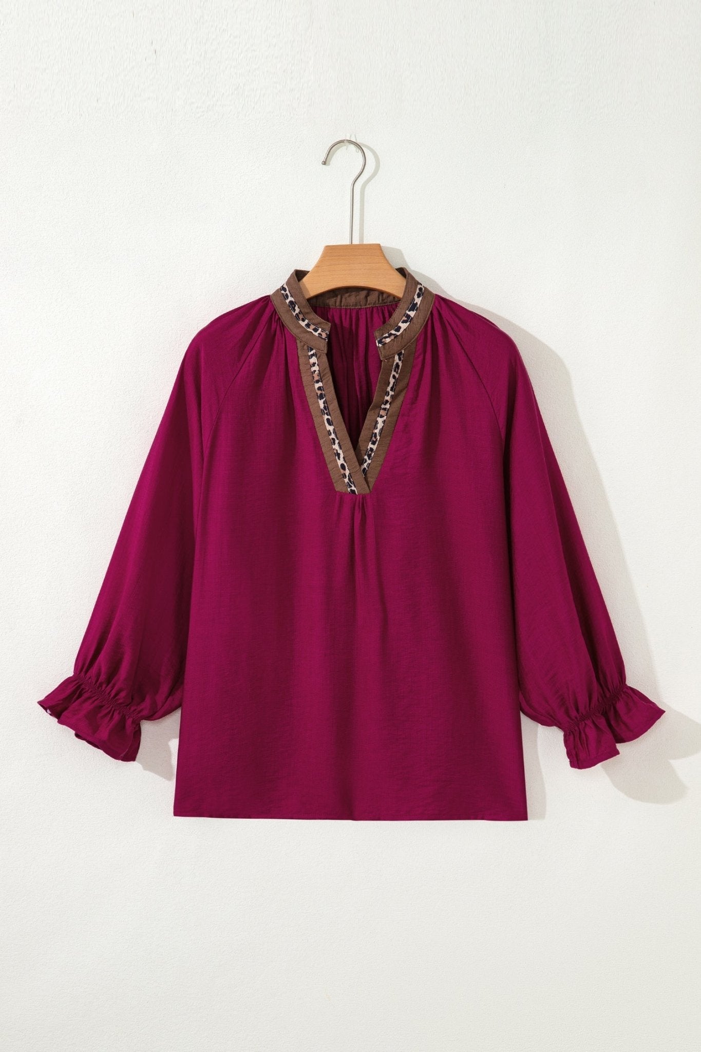 Deborah Flounced Bracelet Sleeve Blouse by Threaded Pear - Free Spirited