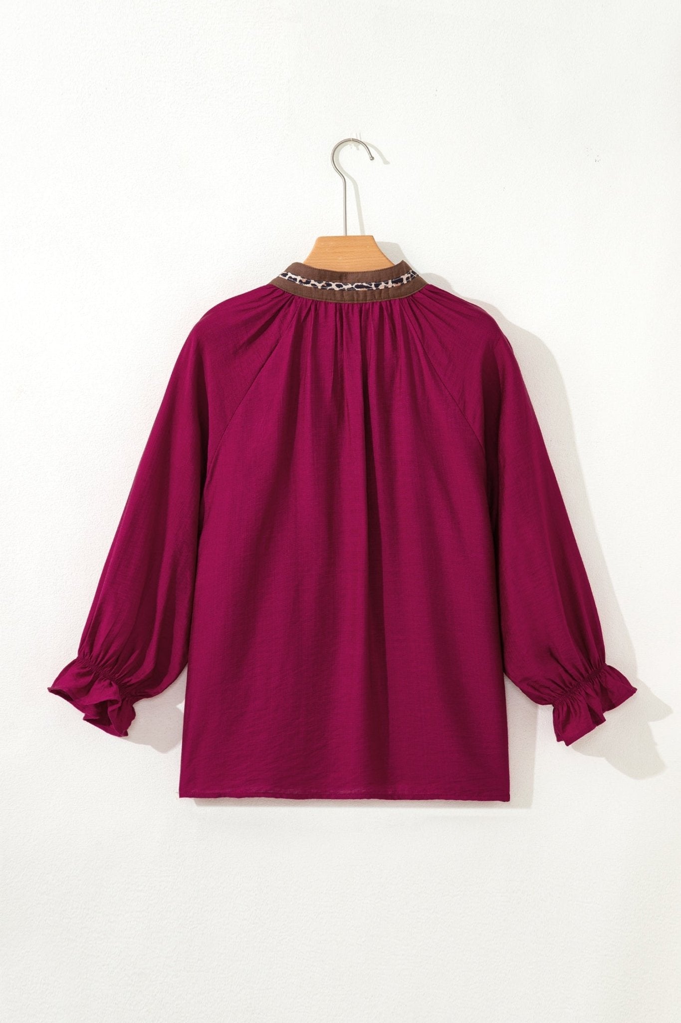 Deborah Flounced Bracelet Sleeve Blouse by Threaded Pear - Free Spirited