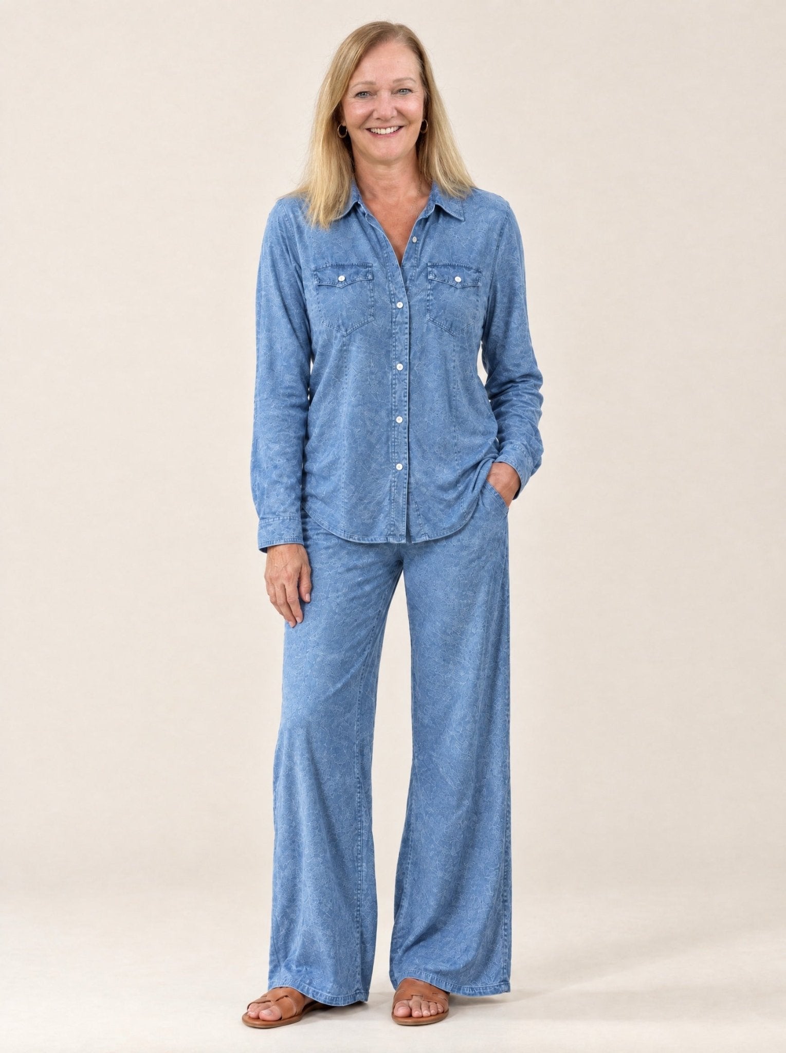 Denim Suit - Free Spirited
