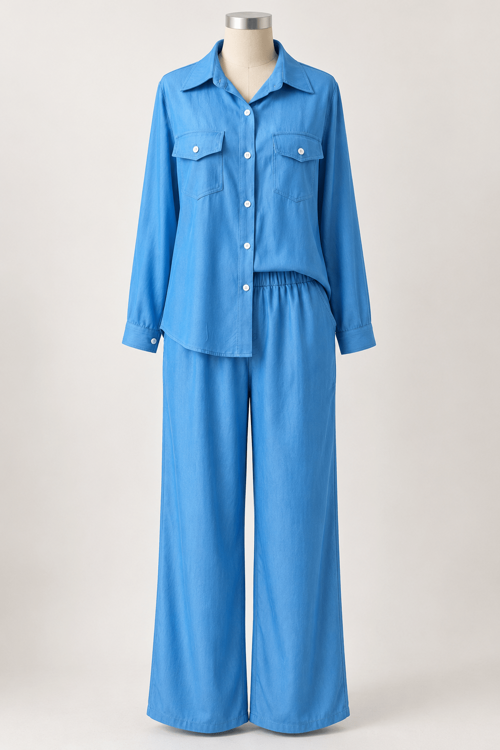 Denim Suit Pajamas - Free Spirited