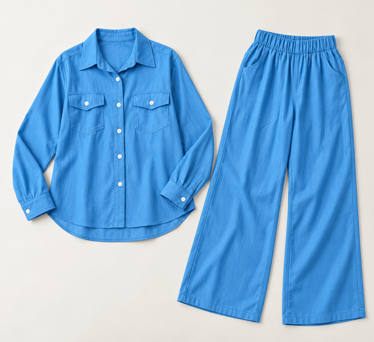 Denim Suit Pajamas - Free Spirited