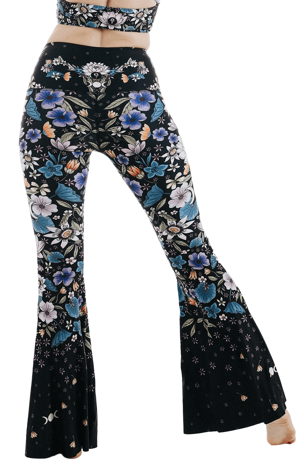 Divine Feminine Printed Bell Bottoms - Free Spirited